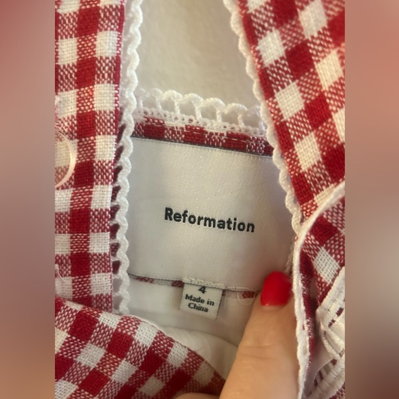 Reformation Eloise Linen Top - Picture 7 of 8